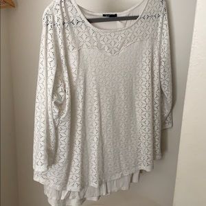 White blouse. Worn once